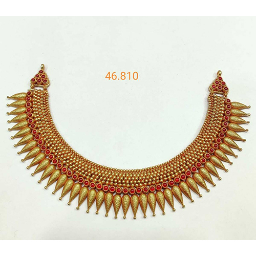 Kerala Style Pichi Mottu Necklace