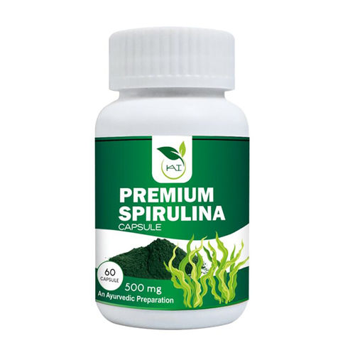 Premium Spirulina Capsules