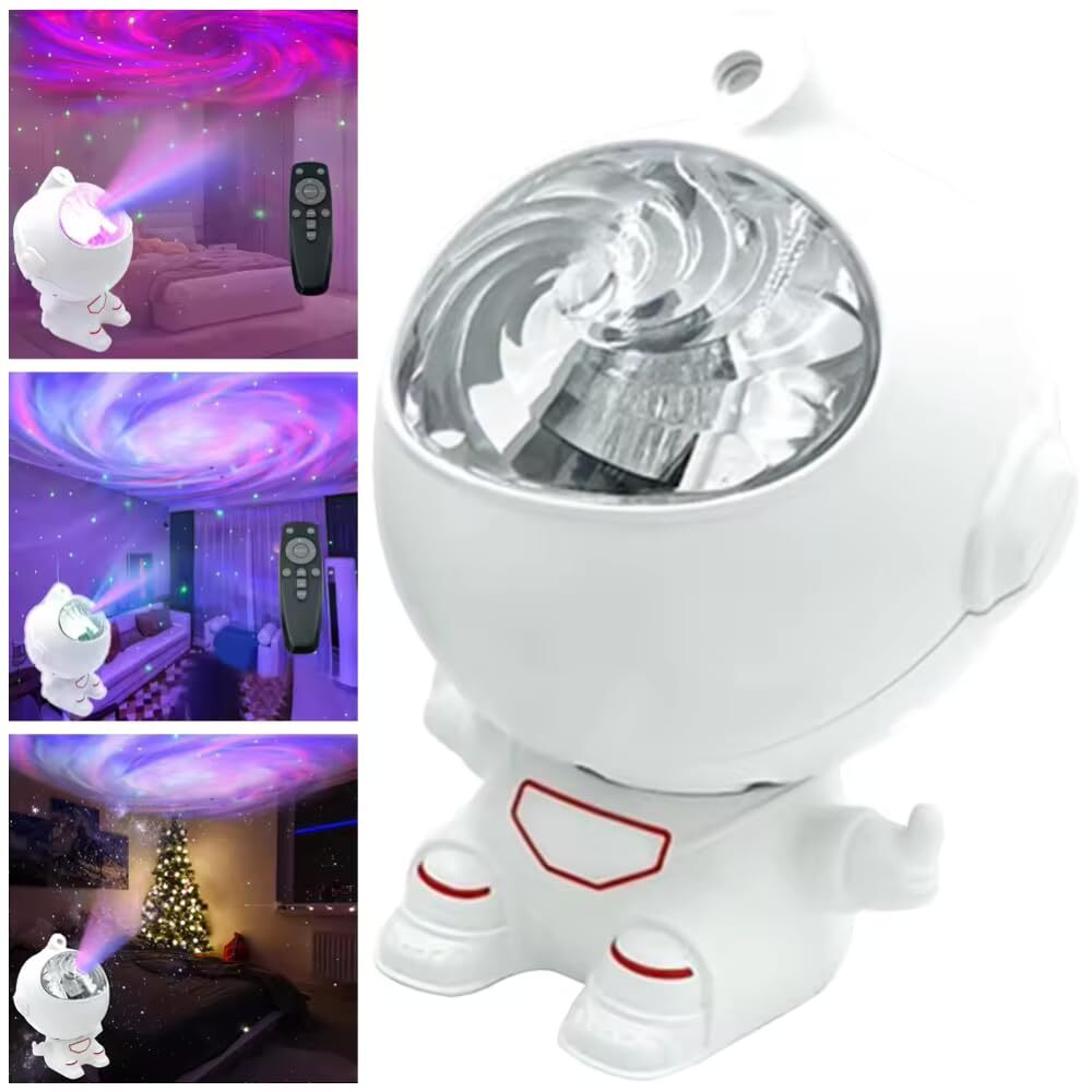 Astronaut Starry Nebula Ceiling Led Projector Lamp - Height: 5 Centimeter (Cm)