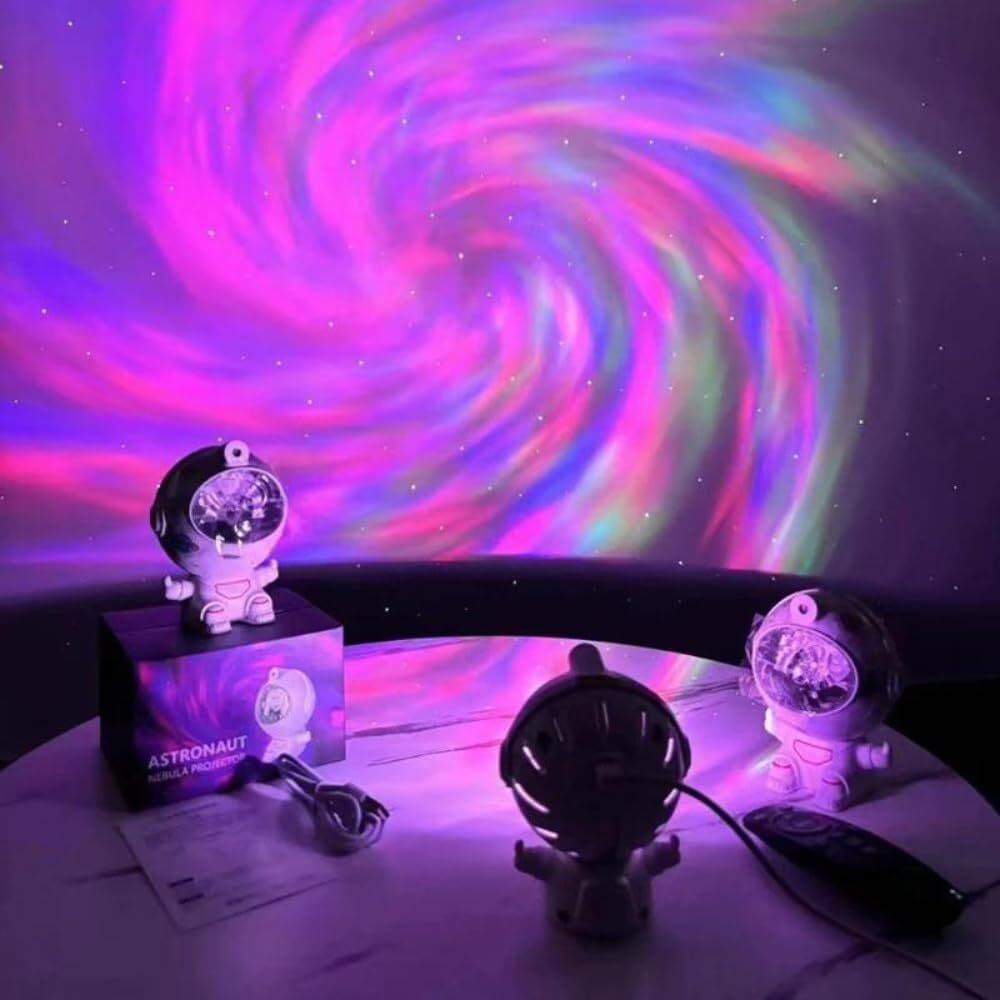Astronaut Starry Nebula Ceiling Led Projector Lamp - Height: 5 Centimeter (Cm)
