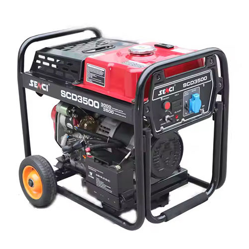 SENCI Portable 6.5kw 50Hz 7.0kw 60Hz Open Frame Diesel Generator