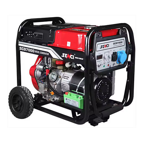 Senci Group SCD9000E-II 220V 6.5 Kva Power Portable Generators Diesel