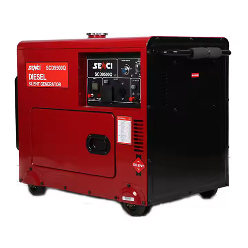 Silent Ac Power Single Phase 4.5Kw 5Kw Diesel Generator - Engine Type: 4-Stroke