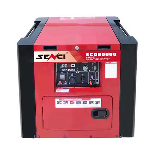 Industries 5kw 6kw Diesel Electric Powered Silent Diesel Generator - Rated Frequency: 50-60 Hertz (Hz)