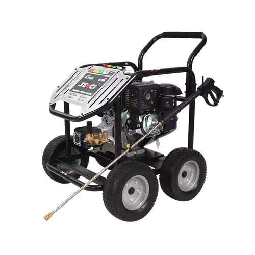 Senci 4200Psi High Pressure Washer Commercial L Series Professional Triplex Pump - Color: Black