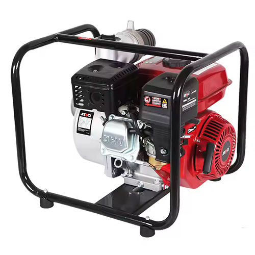 Senci Scwp80-Ii 3 Inch 7 Hp Electric Petrol Water Pump - Color: Red & Black