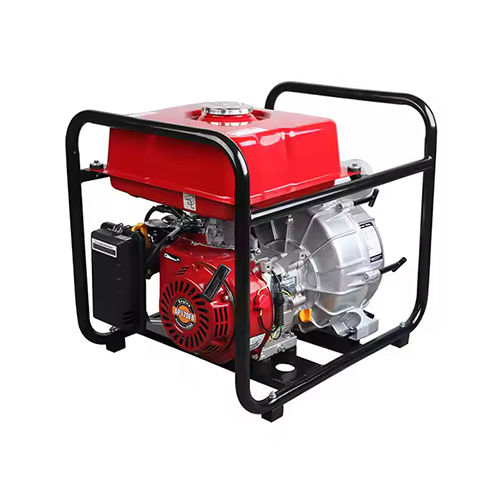 Senci 4 Inch Gasoline Water Pump Industrial Irrigation Water Pump - Color: Red & Black