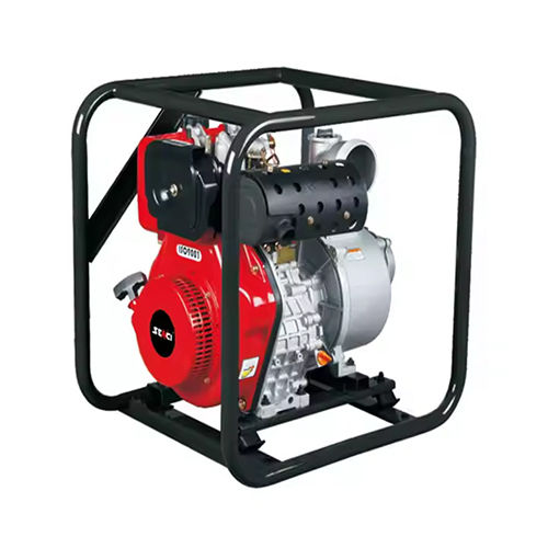 Senci 3 Inches Solar Agricultural High Pressure Diesel Water Pump - Color: Red & Black