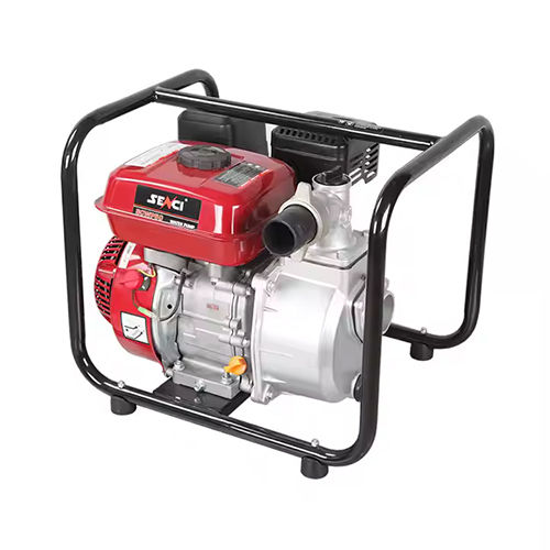 High Flow Capacity Senci 4 Inch 5 Hp Gasoline Engime Water Pump - Color: Red & Black