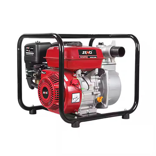 Senci Gasoline Engine Water Pump - Color: Red & Black