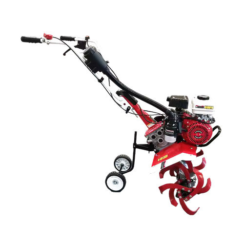 Portable 2.5hp 98cc Manual Start Gasoline Mini Plow Power Tiller