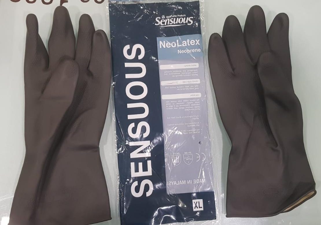 Neo Latex Rubber Hand Gloves