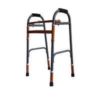 Ec Foldable Walker - Lightweight Aluminum, Portable Manual Design, Available In Multiple Sizes - Easy Storage & Stability Aid For Mobility Impairments