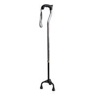 Tripod Crutches Basic Walking Stick - Material: Aluminum