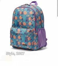 Printed School Backpack - Standard Size | Multicolor Design, Ideal For School Use, Versatile Storage Options