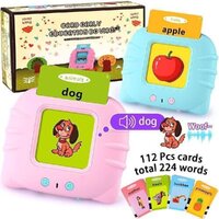 Talking Flash Card Learning Device - 6x4x2 Cm | Interactive Toy For Early Education, Develops Imagination And Memory, Encourages Language Skills Without Screens