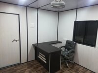 Steel Portable Office Cabin - Color: Available In Many Colors