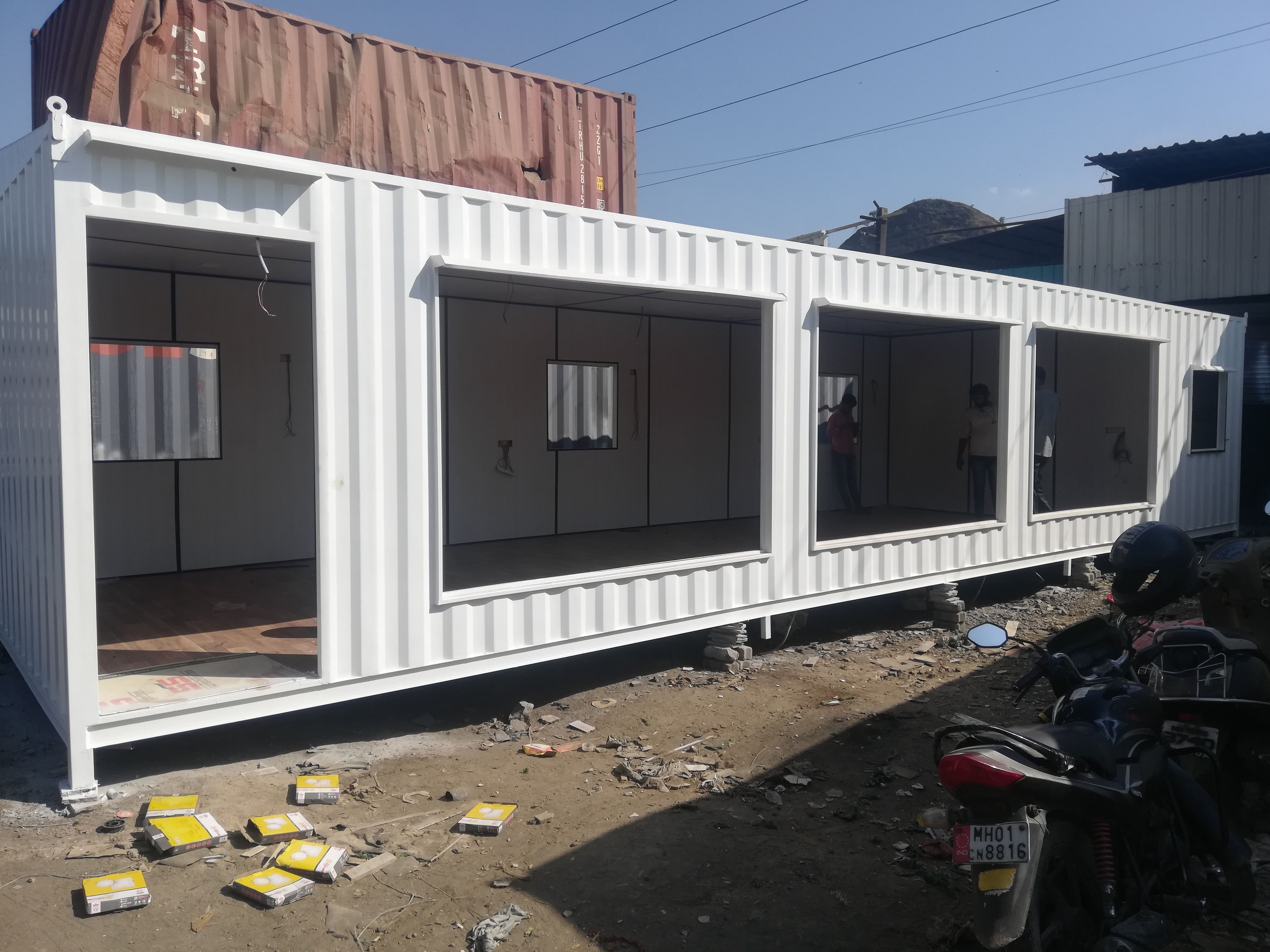 Steel Prefabricated Site Office Container