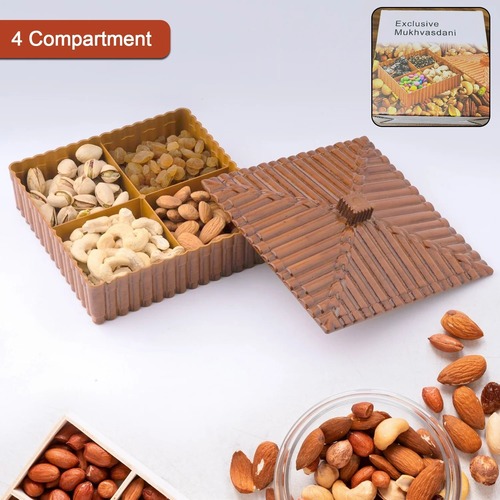 Plastic Dry Fruit Box 10236