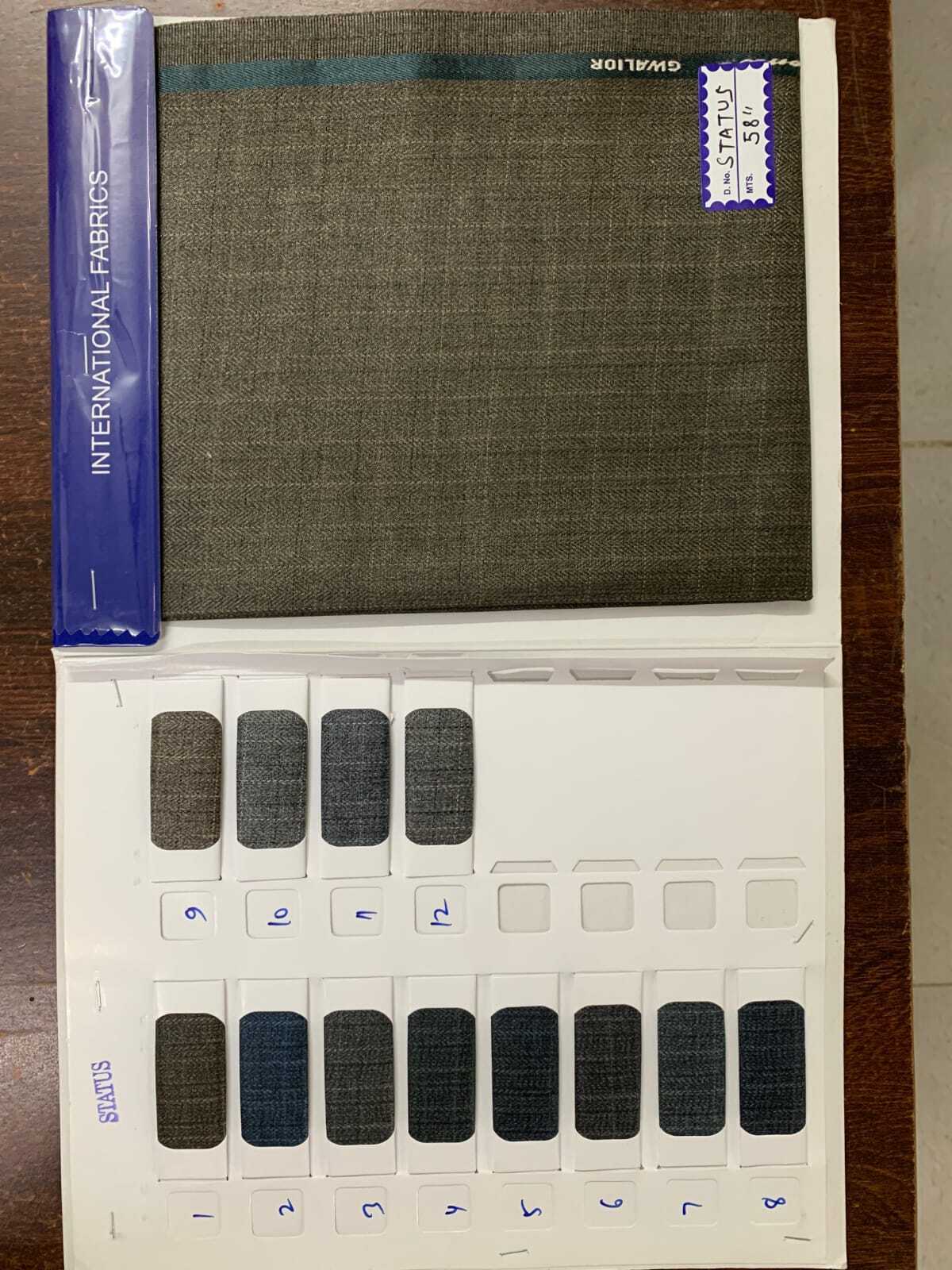 Status Suiting Fabric
