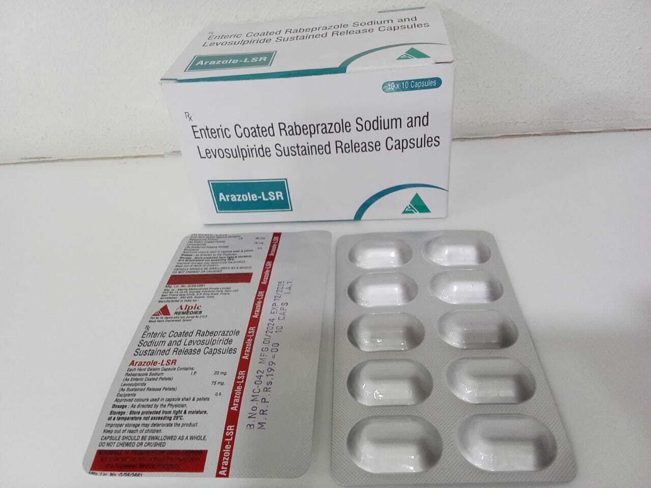 "Esomeprazole Domperidone" - Drug Type: General Medicines