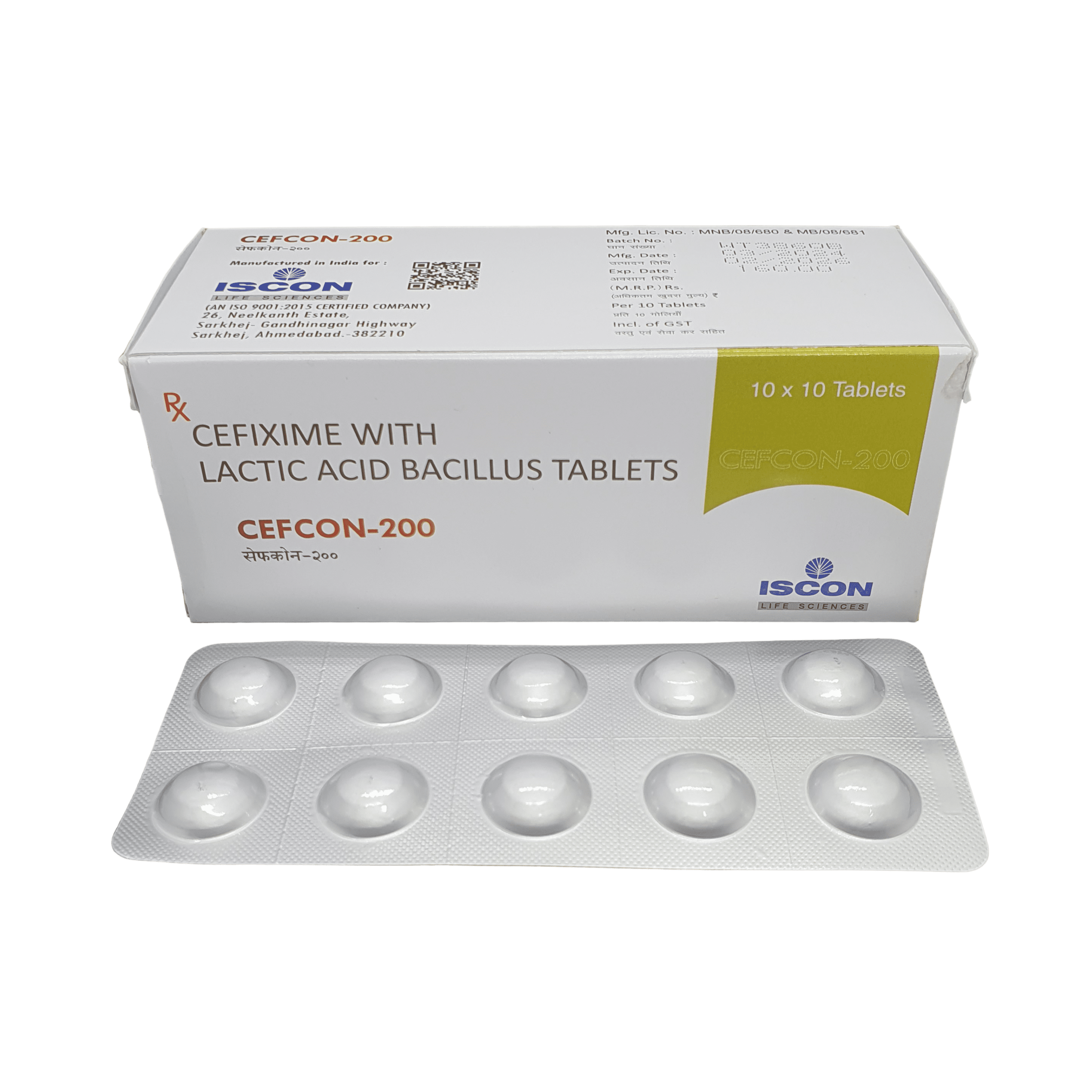 Cefcon-200 Tab General Medicines