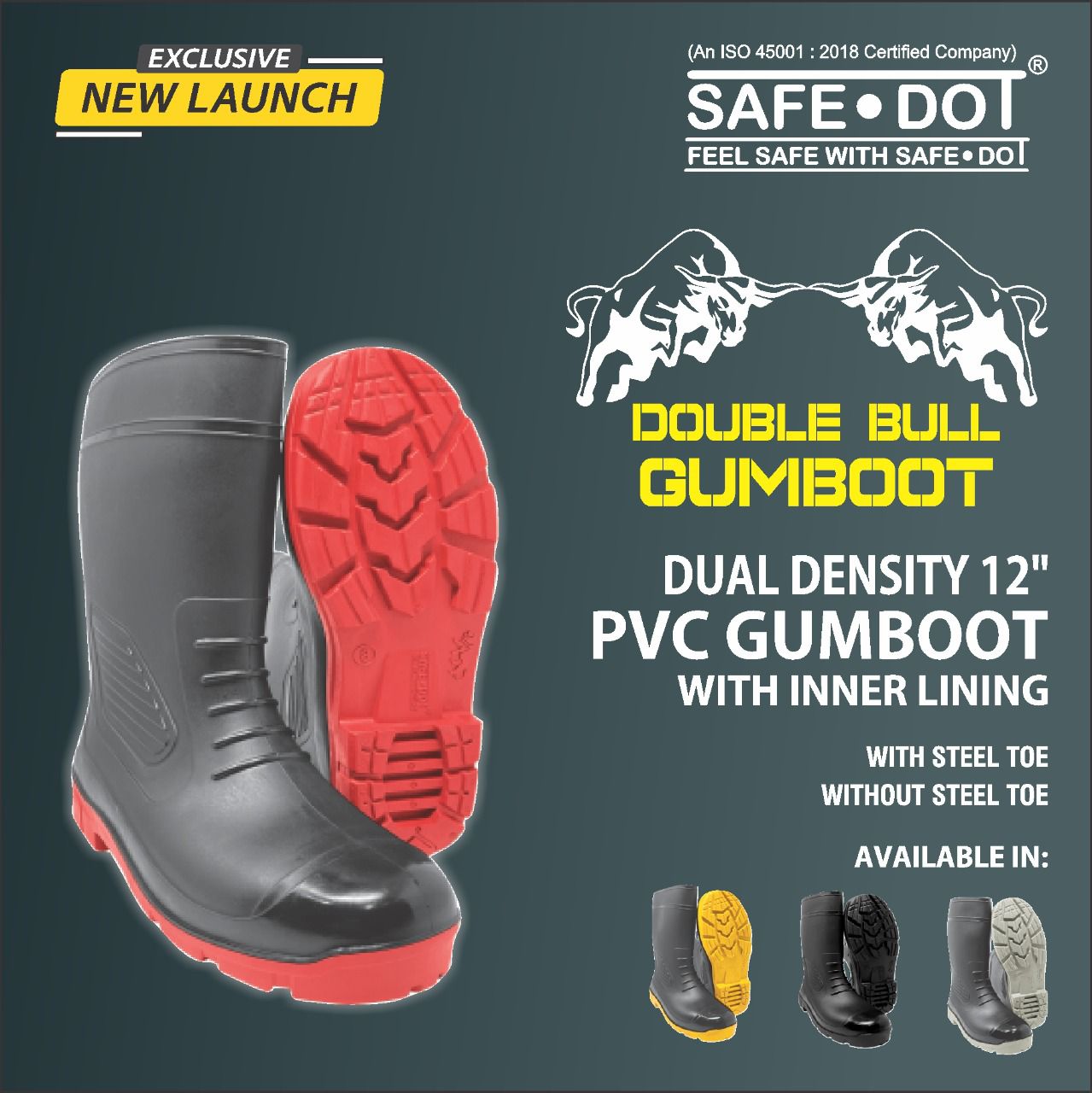 Safety PVC Gumboots