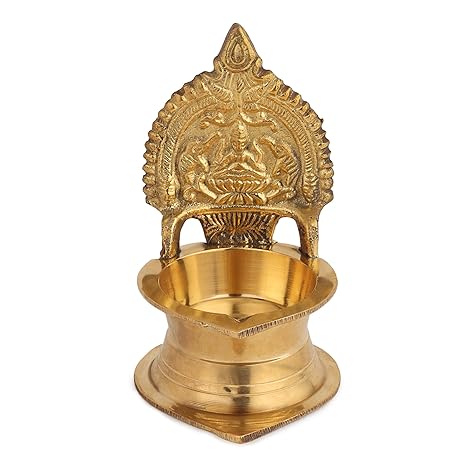 Kamakshi Devi Brass Oil Deepak Diya