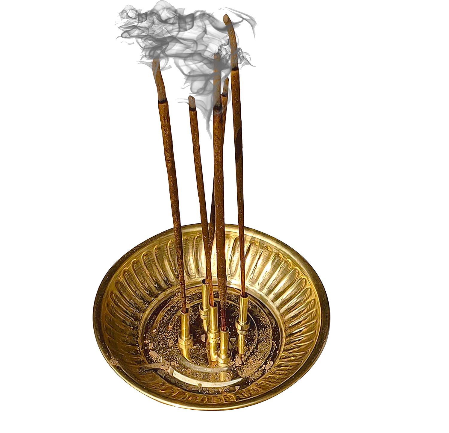 Brass Incense Sticks Holder Agarbatti Stand - Dimension (L*W*H): 10  Centimeter (Cm)