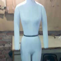 Full Dress Form Dummies With Arms - Color: White