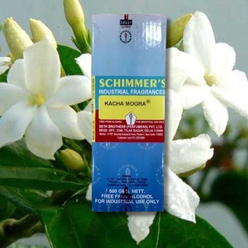 Kacha Mogra Fragrance - Liquid Form, High Fragrance Level | Fresh and Soothing Aroma for Daily Personal Care