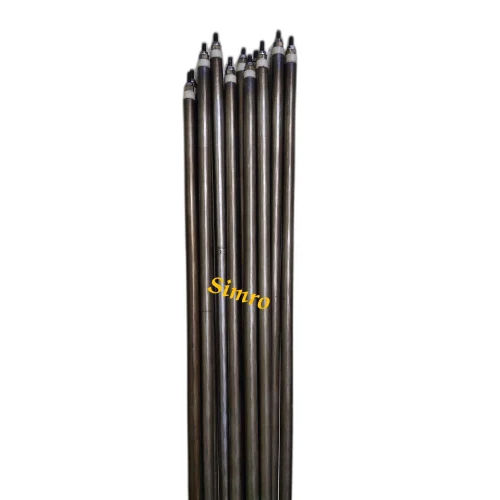 Corrugated Tube Heater - Color: Black