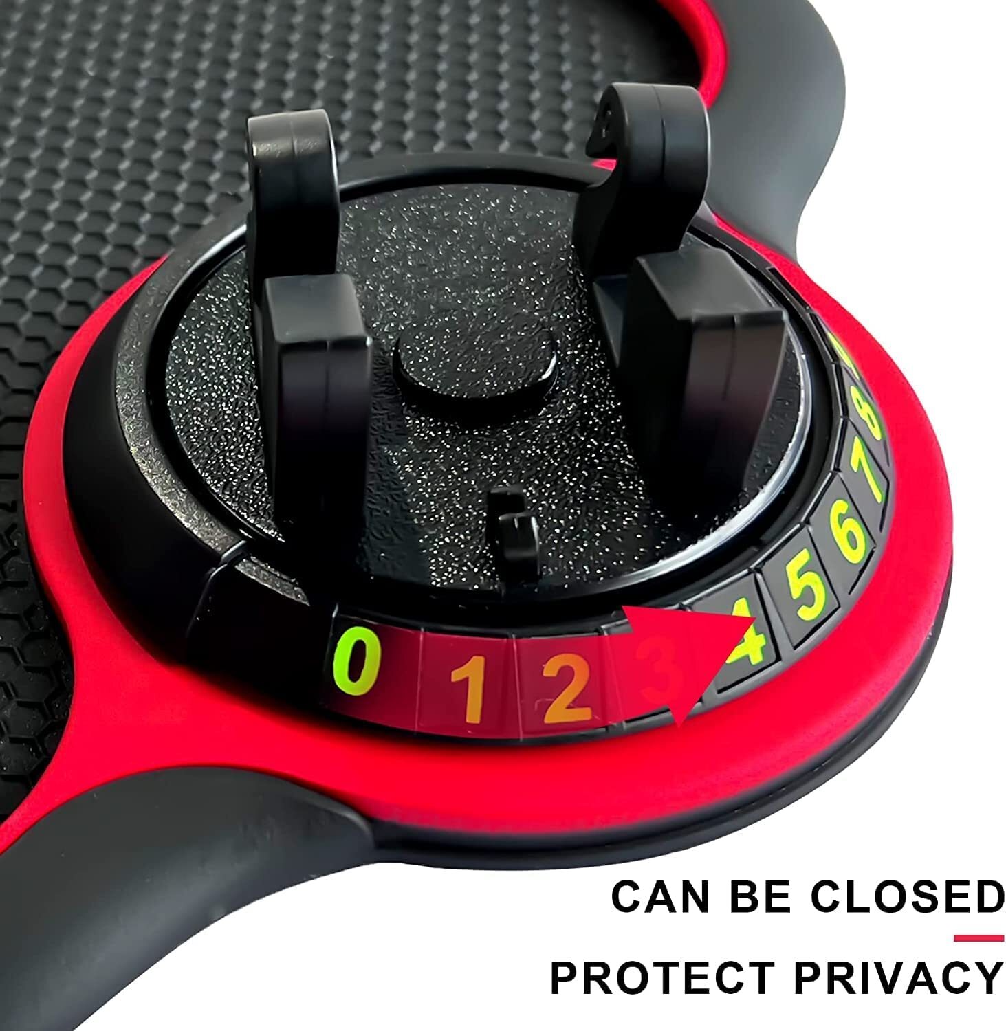 Car Dashboard Mat - Non-slip Rubber, 360â° Rotating Mobile Phone Holder | Multifunction For Smartphone, Gps, Idols & Toys