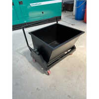 Cnc Chip Trolley - Color: Black