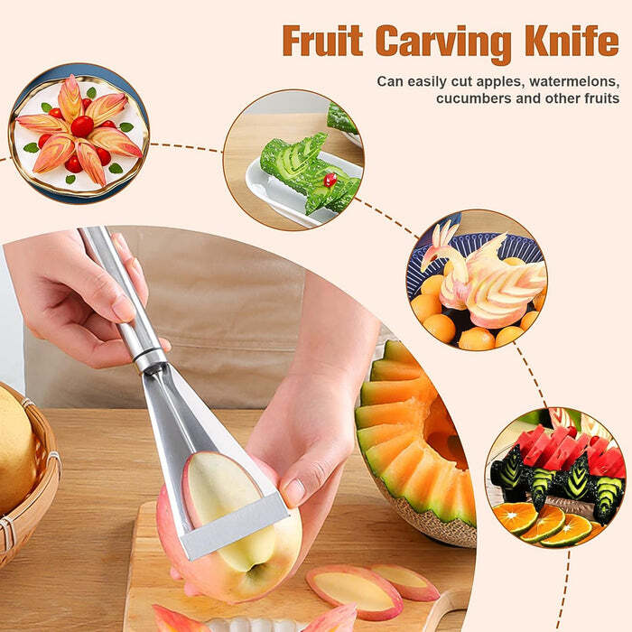 Stainless Steel Fruit Carving Knifes