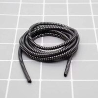 Metallic Finish Cable Spiral Protector / Wire Repair / Pet Cord Protector / Headphone Saver