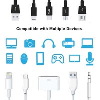Metallic Finish Cable Spiral Protector / Wire Repair / Pet Cord Protector / Headphone Saver