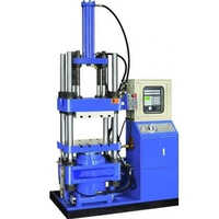 100 Ton Hydraulic Rubber Moulding Press Machine - Color: Blue