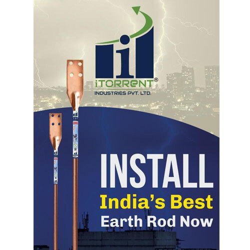 Copper Bonded Solid Earth Rod
