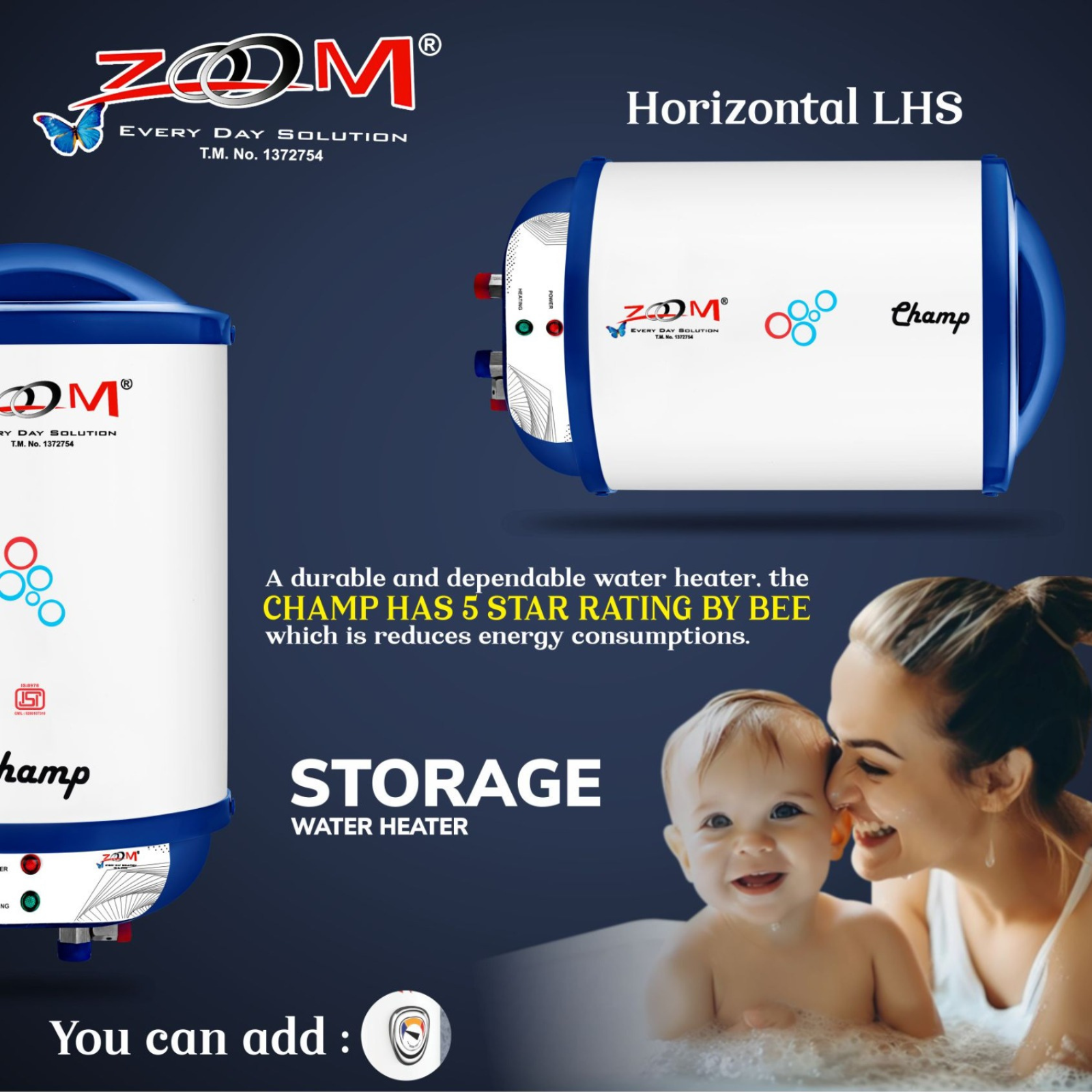 Water Heater 25 Liter Champ