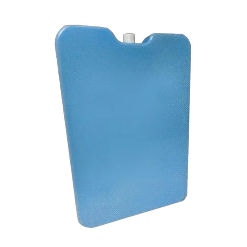Ice Gel Pad - Hdpe Material, Portable Design, Blue Color | Manual Operation, Not Wall Mounted