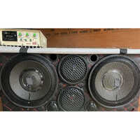 12 6 155 Double Magnet With Mono Amplifier - Color: As Per Requirement