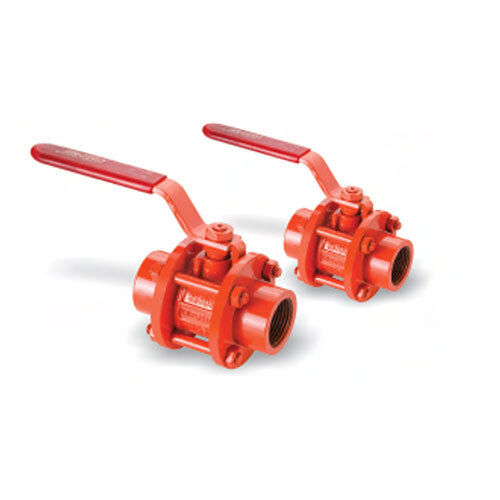 CS Three Piece Ball Valve Screwed End