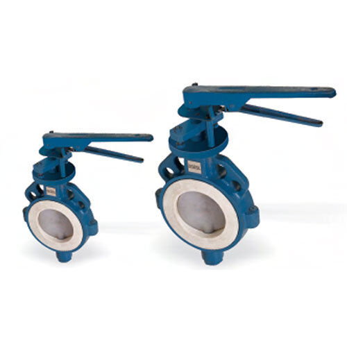 Fep-Pfa Lined Butterfly Valves - Application: Industrial