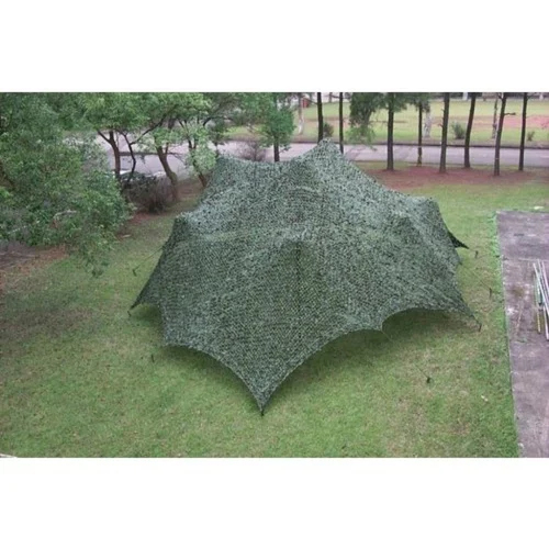Synthetic Camouflage Net (SCN-FR) - Synthetic Nylon, Standard Size | Lightweight, Portable for Military Applications