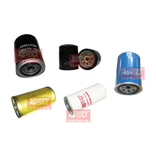 Automotive Oil Filters - Color: White