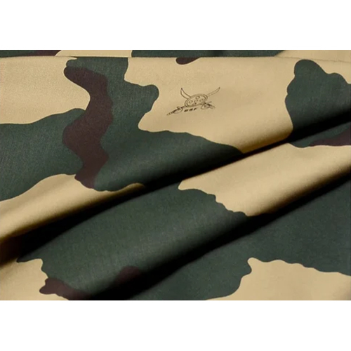Polyester Camouflage Fabric - Polyester, Green, Printed Pattern | Washable, Ideal For Apparel And Clothing Applications