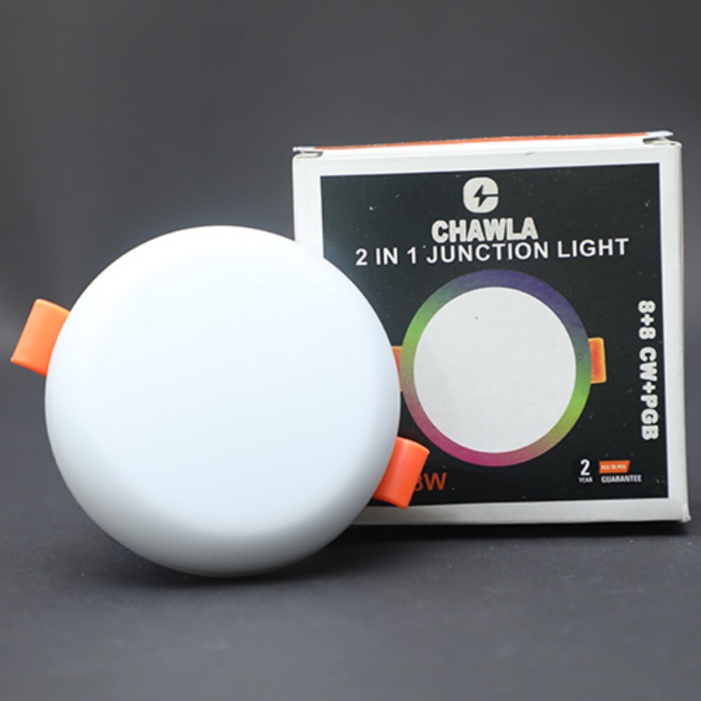 16 Cw-Pgb 2 In 1 Led Junction Light - Color: As Per Requirement