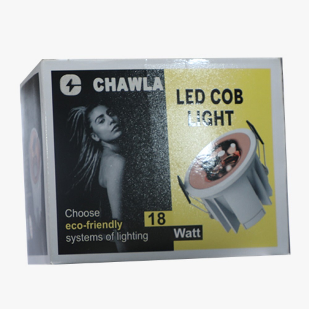 18W Led Cob Light - Color: As Per Requirement