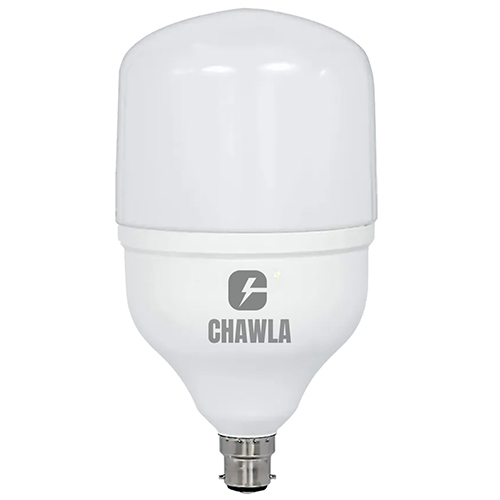50w Led Bulb - Ceramic Body, Modern Design, Energy-efficient Illumination | 50w Input, Plastic Material, Color Options Available, 1-year Warranty
